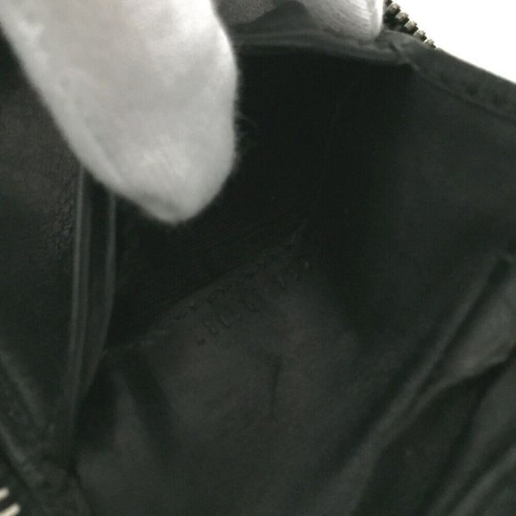 775128S Gucci Wallet Interlocking G Black Leather - Picture 8 of 9